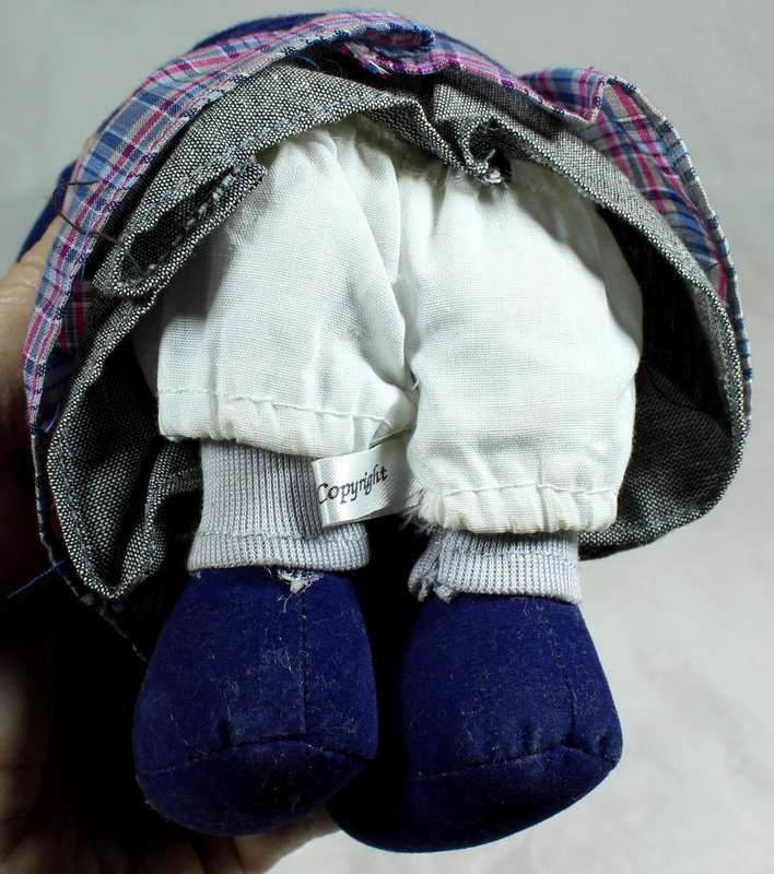 Little porcelain girl in retro clothing