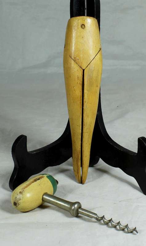 Vintage novelty lady legs nut cracker & cork puller