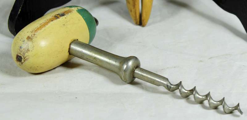 Vintage novelty lady legs nut cracker & cork puller