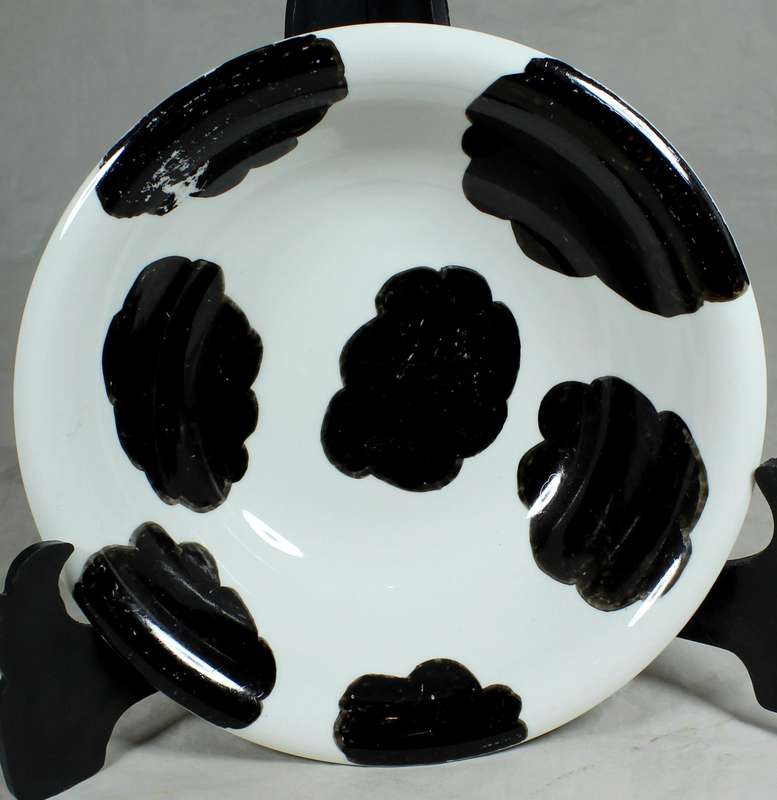 Cow pattern breakfast bowl