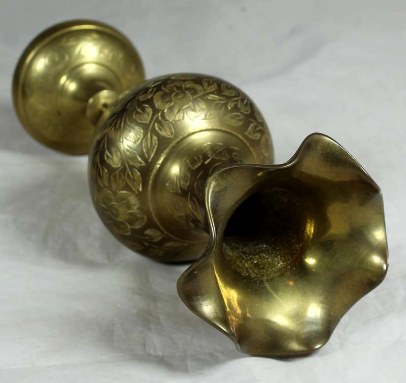 Brass vase