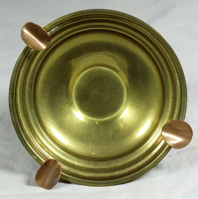 Brass ashtray