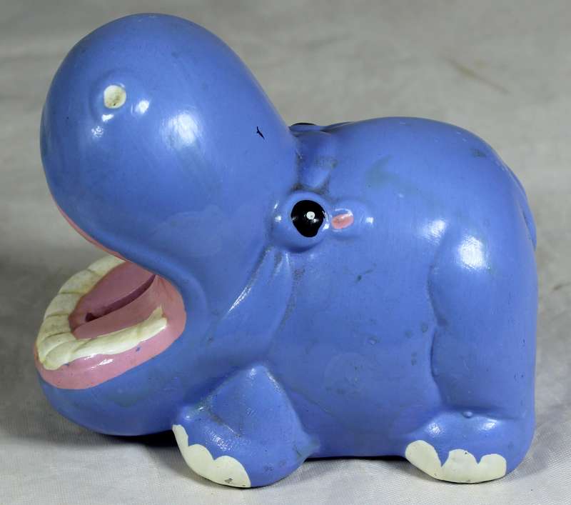 Blue hippo - Money bank