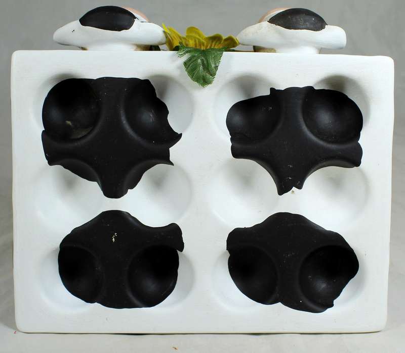 Cow themed snail serving platter