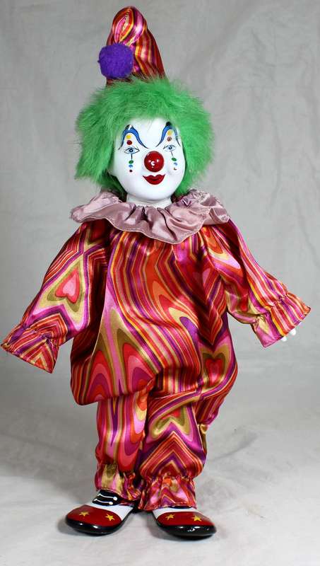 Large porcelain clown