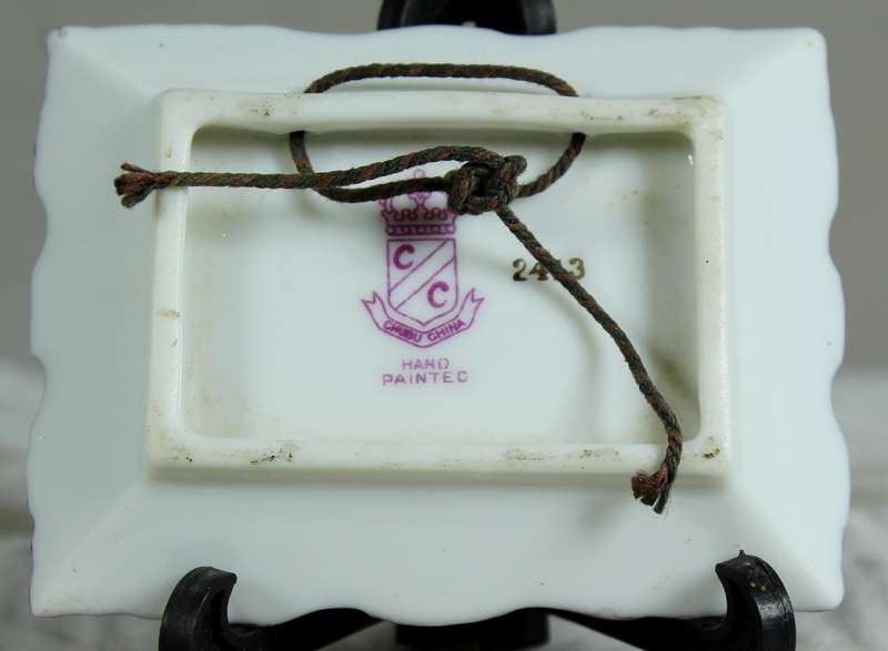 Miniature Limoges display plate