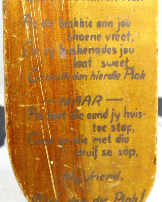 Wooden - 'Bere dan die plank'