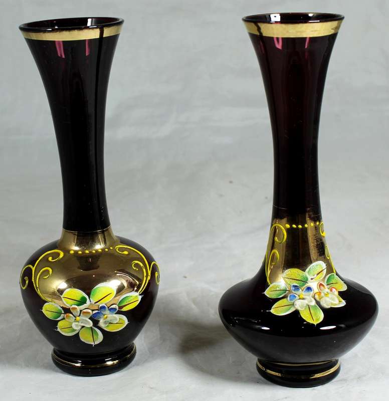 Pair of Venetian vases