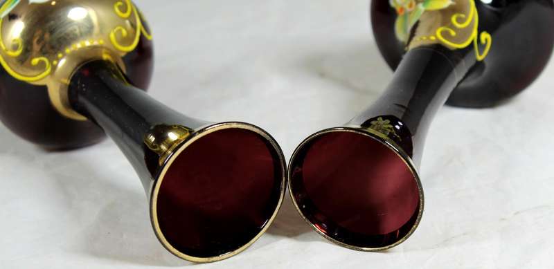 Pair of Venetian vases