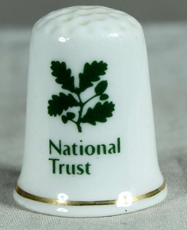 Bone China thimble - Sizergh  castle