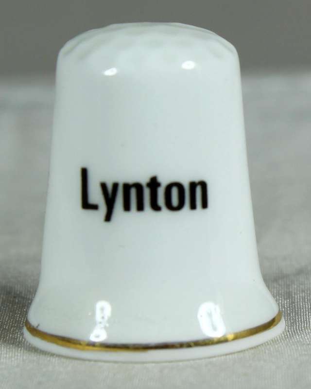 Bone China thimble - Lynton