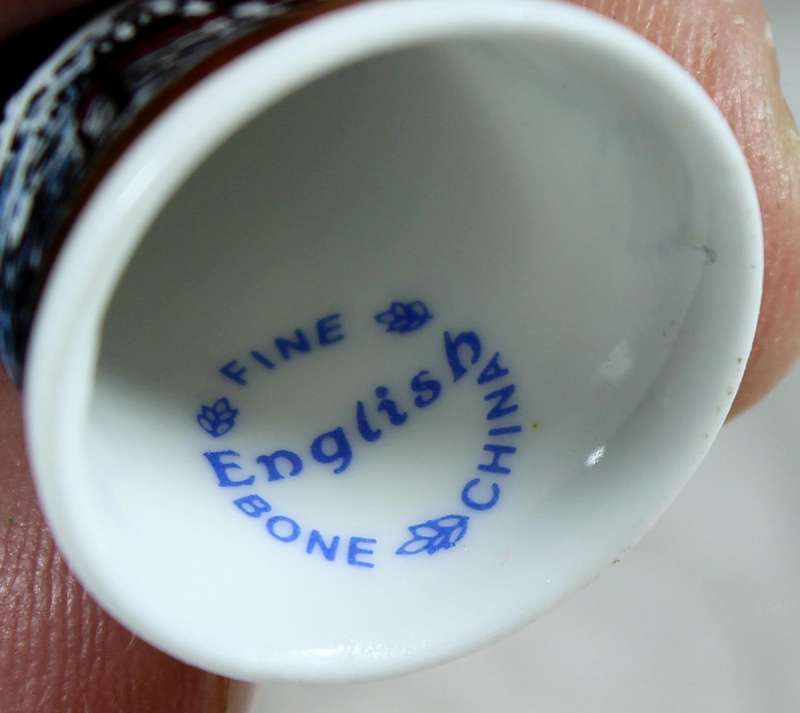 Bone China thimble - Titanic