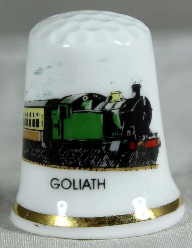 Bone China thimble - Goliath - Raymond & Neale
