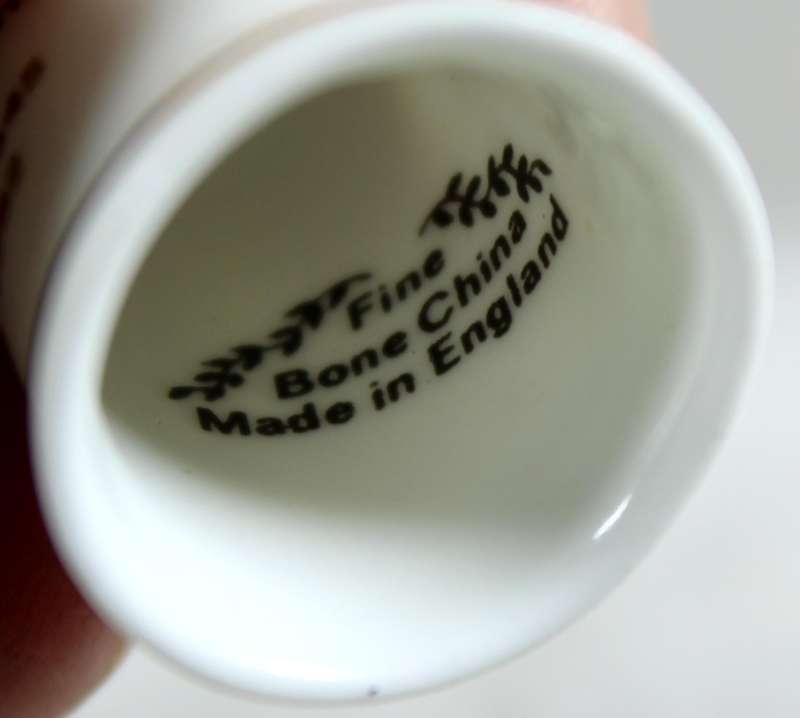Bone China thimble - Mary Rose - Henry 8th