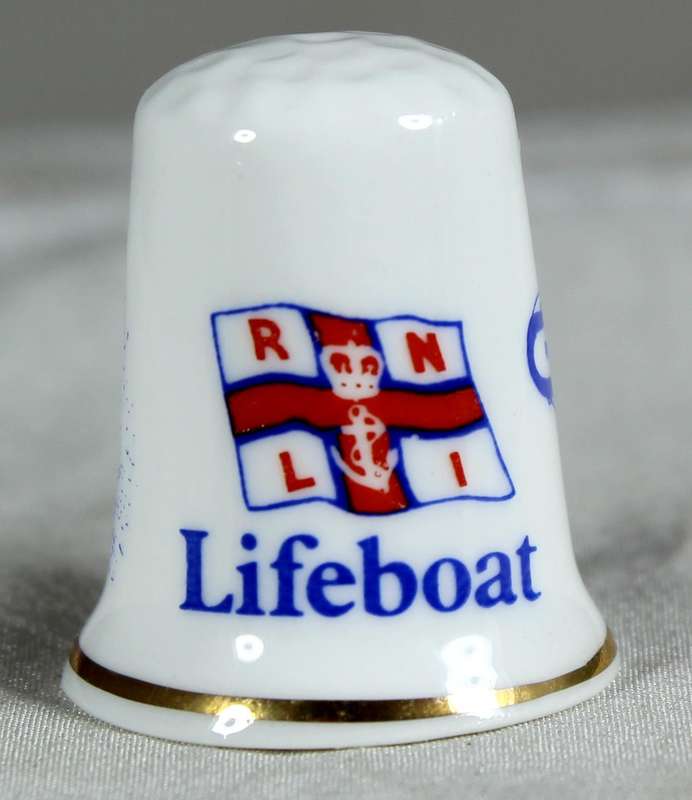 Bone China thimble - Mablethorpe