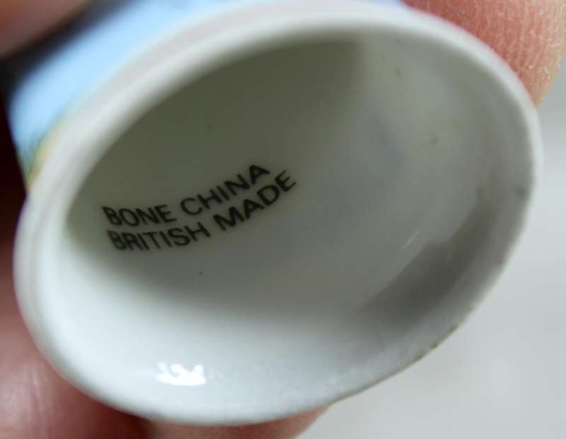 Bone China thimble - RNLI lifeboat