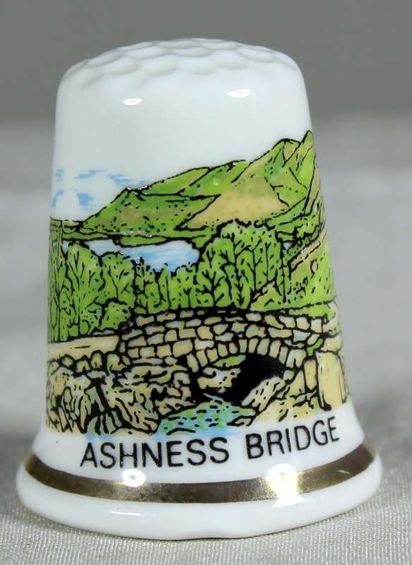 Bone China thimble - Ashness bridge