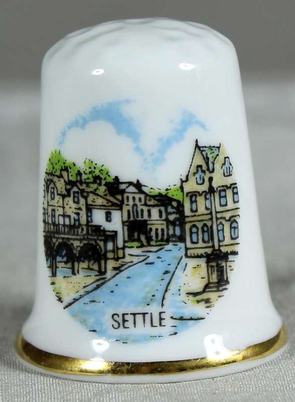 Bone China thimble - Settle