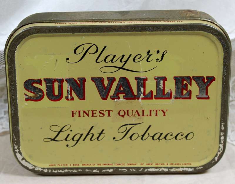 Player's - Sun Valley - Tabaco tin
