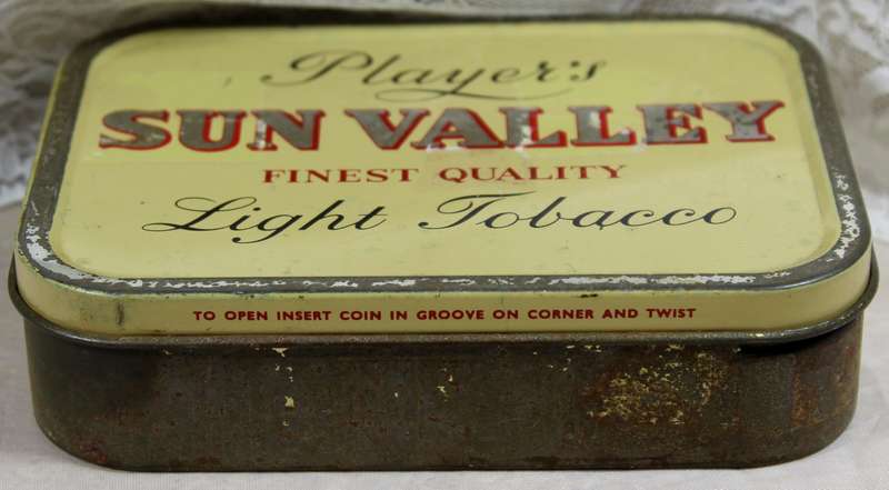Player's - Sun Valley - Tabaco tin