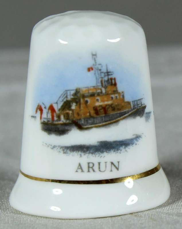 Bone China thimble - Arun - North lodge