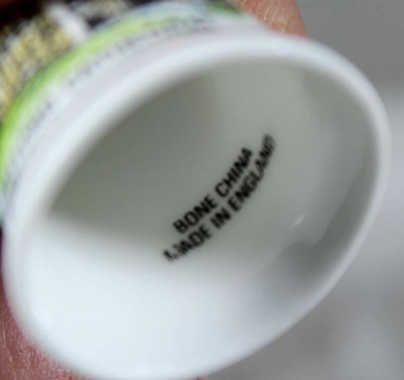 Bone China thimble - Hereford cathedral