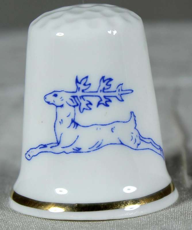 Bone China thimble - Guildford cathedral