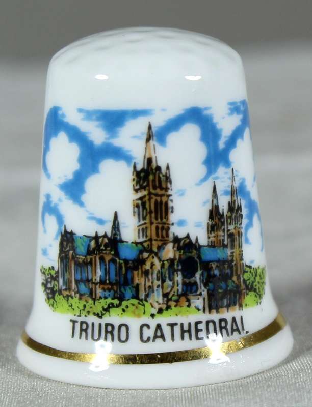 Bone China thimble - Truro Cathedral
