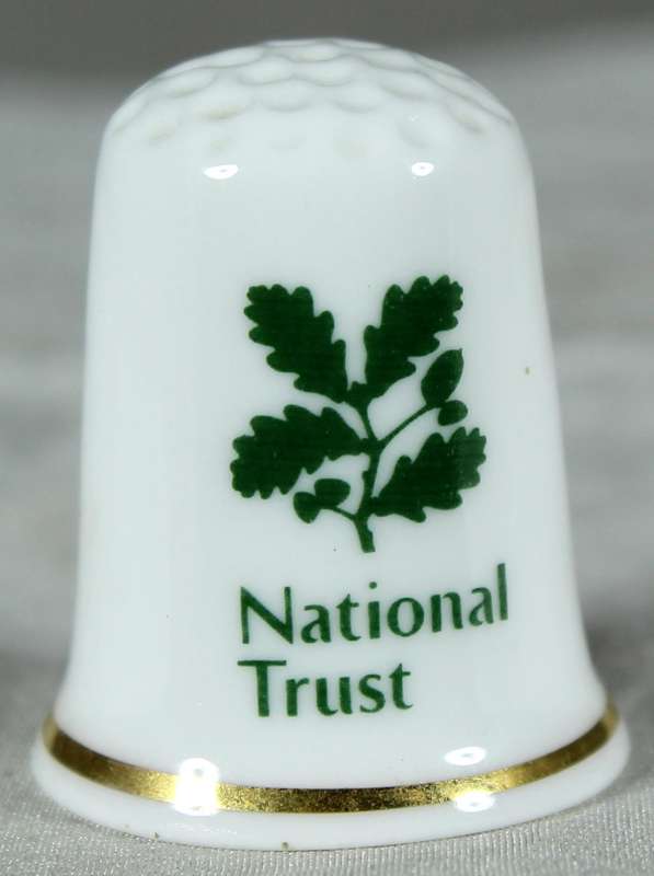 Bone China thimble - Wordsworth House - Cockermouth - The National Trust