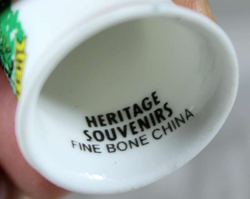 Bone China thimble - York Minster - Heritage Souvenirs
