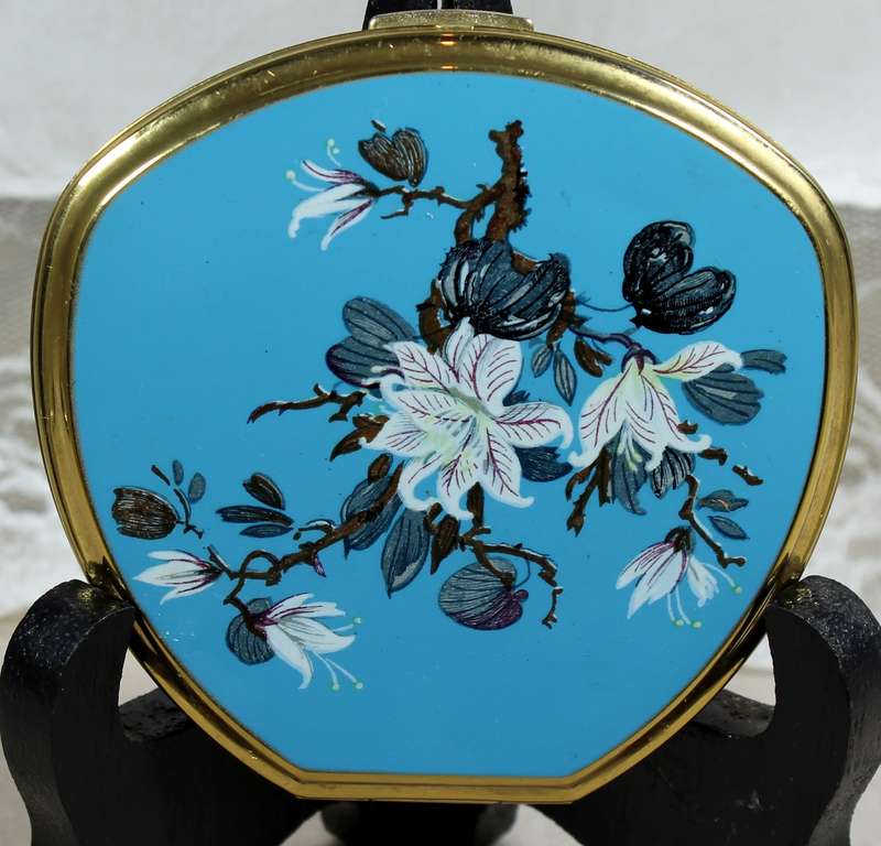 Gold & blue - Stratton compact