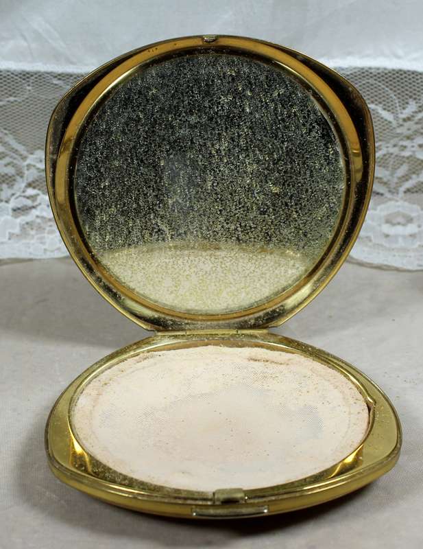 Gold & blue - Stratton compact