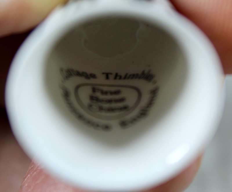 Bone China thimble - Garden tools - Cottage Thimbles