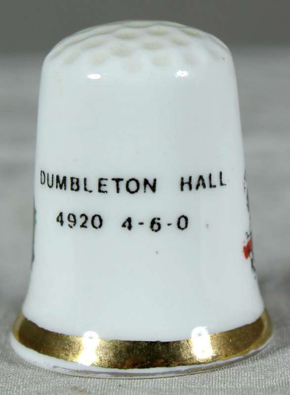 Bone China thimble - West Somerset Railway no.9