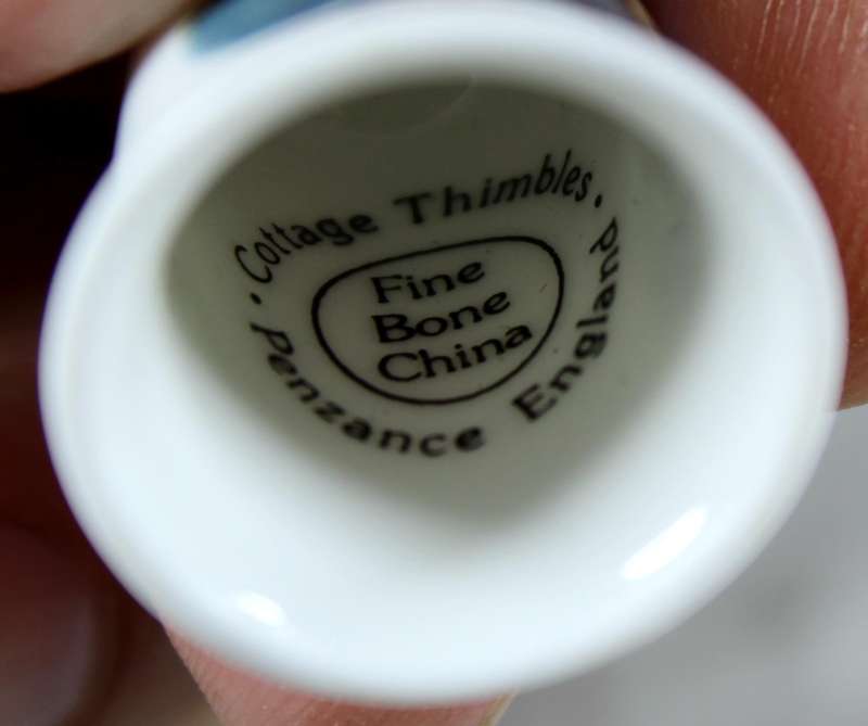 Bone China thimble - Forth Bridge