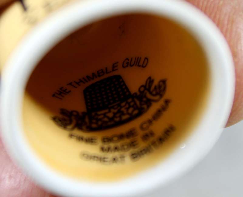 Advertising thimble - Financial Times 125 Years - Thimble Guild