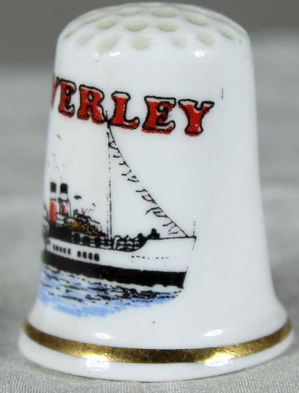 Bone China thimble - Waverley - Birchcroft