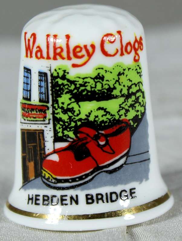Bone China thimble - Walkley Clogs Hebden Bridge - Birchcroft