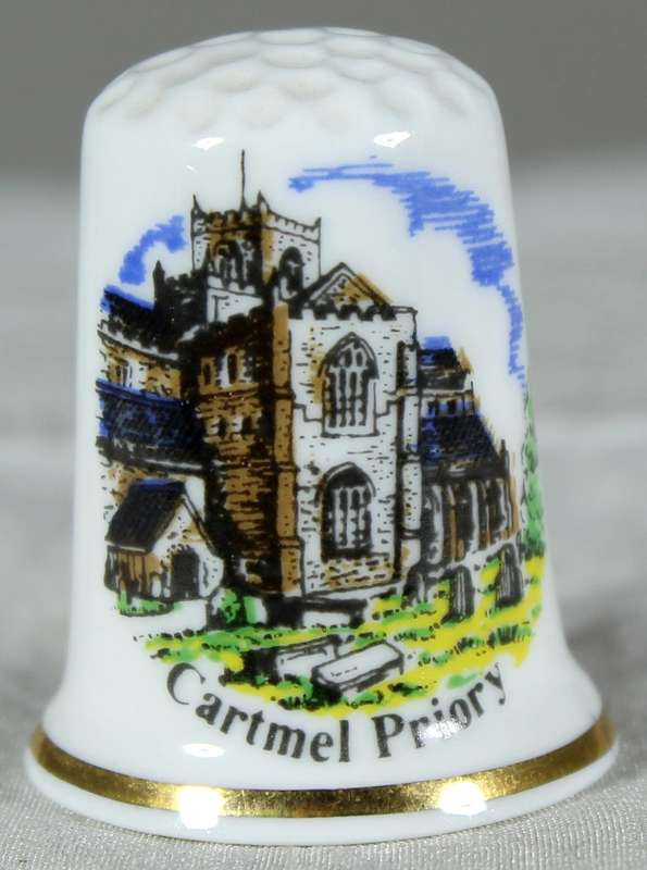 Bone China thimble - Cartmel Priory