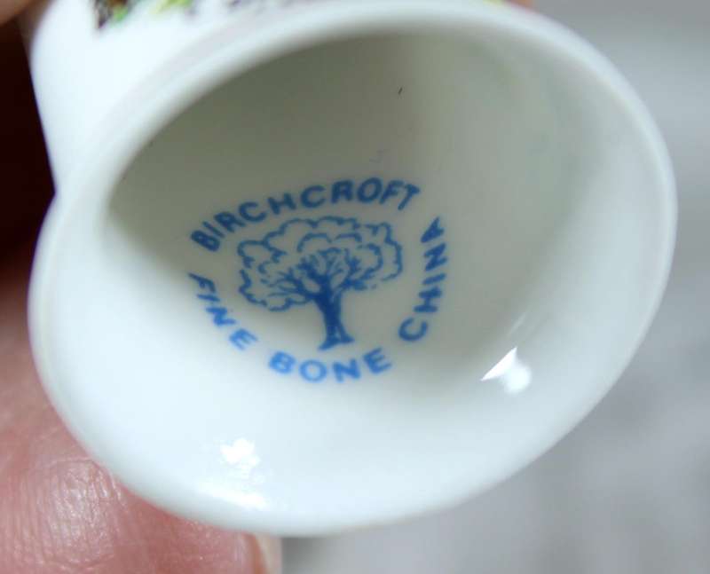 Bone China thimble - Cartmel Priory