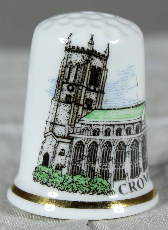 Bone China thimble - Cromer