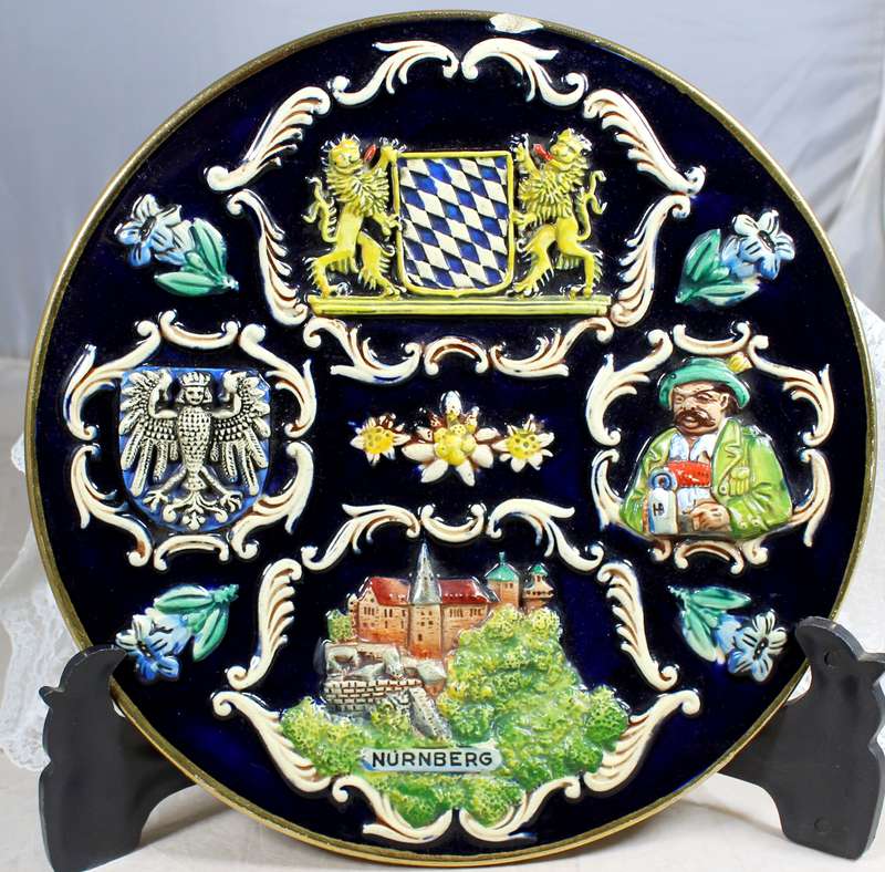 Nurnberg embossed display plate
