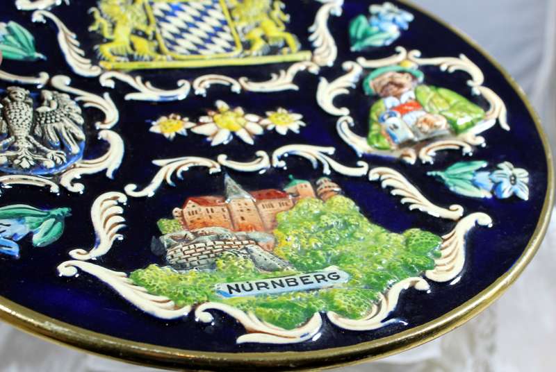 Nurnberg embossed display plate