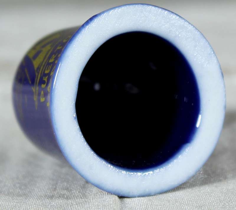 Bone China thimble - Puerto de la Duquesa