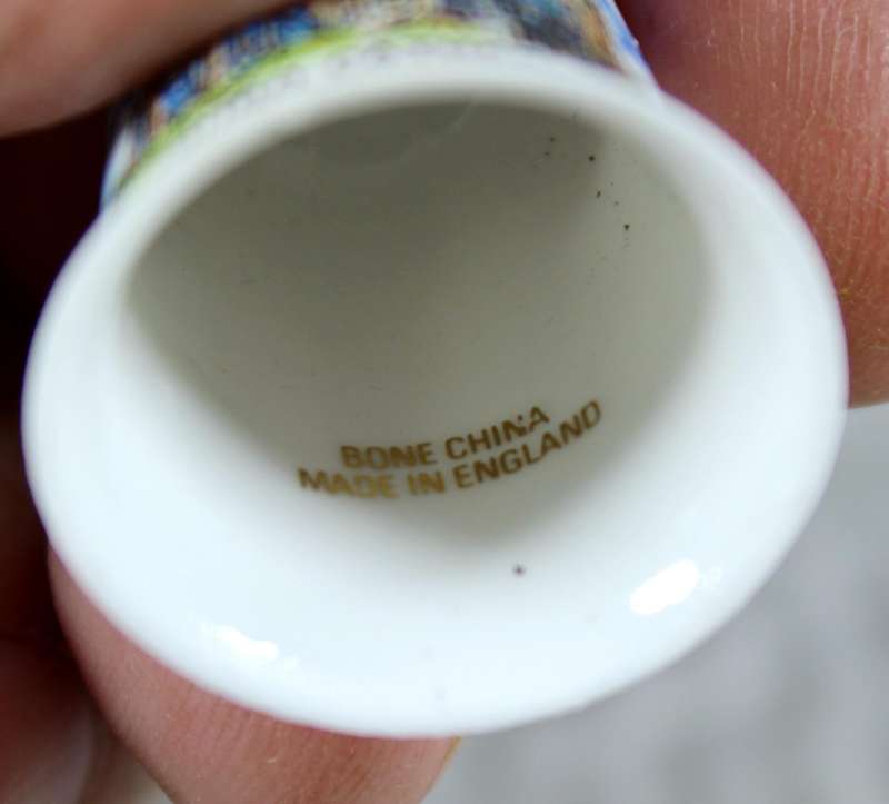 Bone China thimble - Truro Cathedral