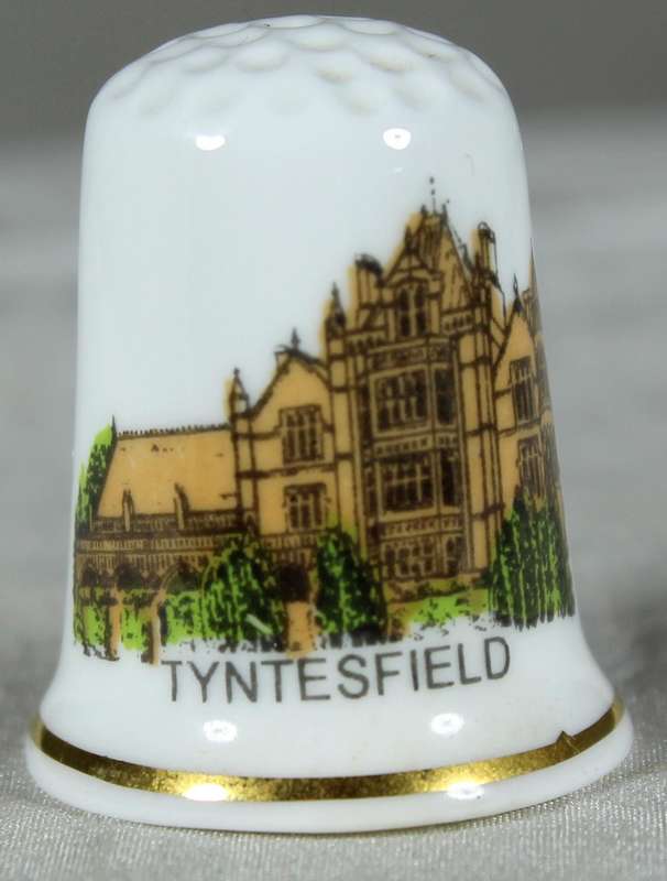Bone China thimble - Tyntesfield - National Trust