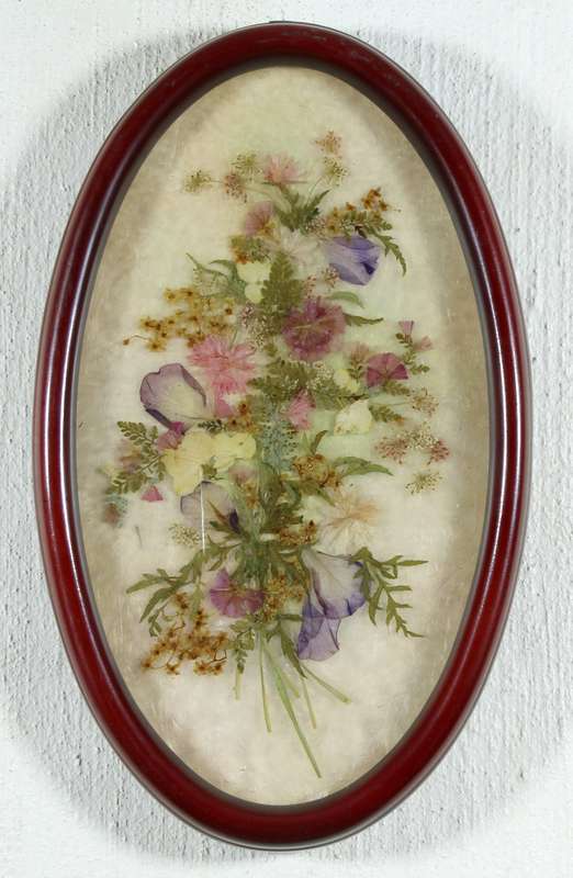 Sri Lanka framed dried flowers