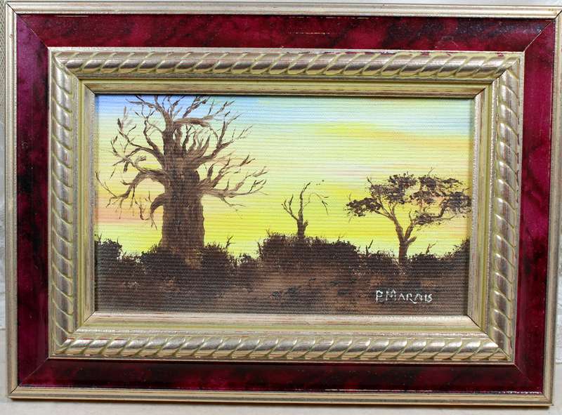 P Marais - Sunset in the bushveld
