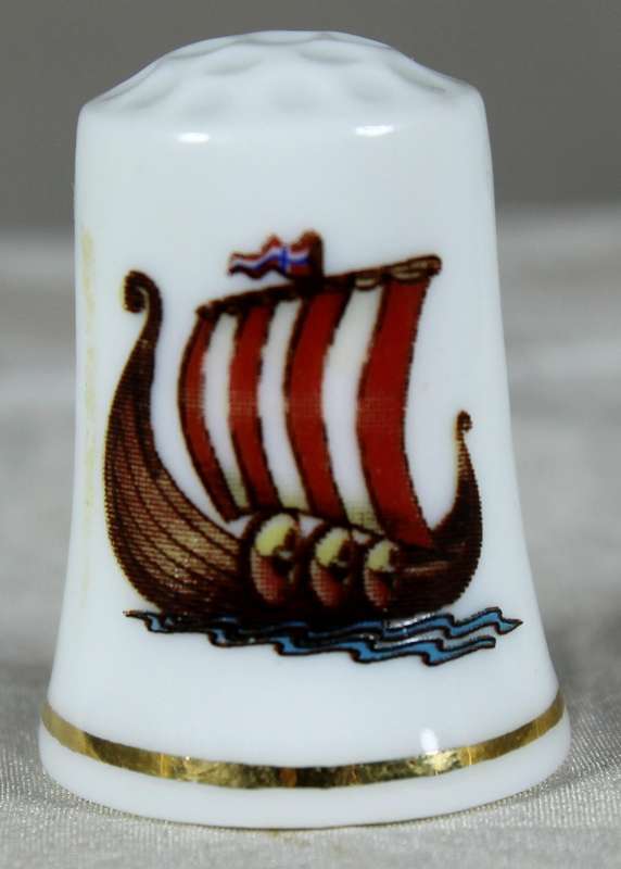Bone China thimble - Norge