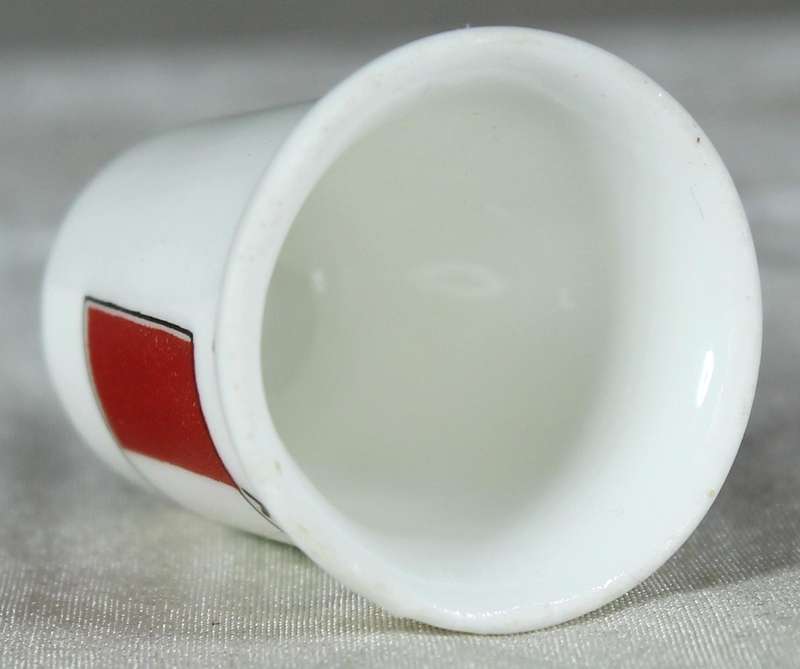 Bone China thimble - Italy